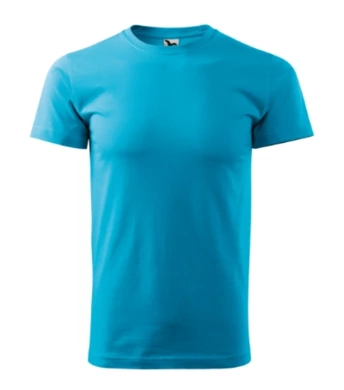 Pánske tričko BASIC - MALFINI - veľkosť 3XL (tyrkysová)