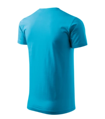 Pánske tričko BASIC - MALFINI - veľkosť 3XL (tyrkysová)