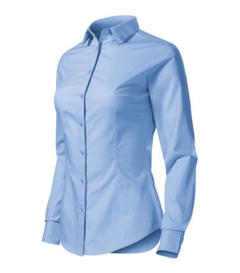 Košeľa dámska  MALFINI-STYLE LS (nebeská modrá)