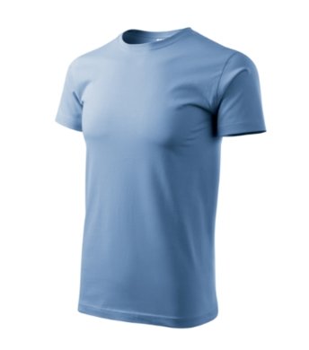 Tričko pánske BASIC -  MALFINI - nebeská modrá