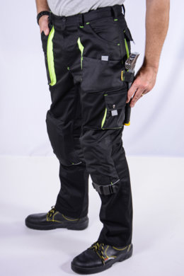 Nohavice SAMO - na pevný pás -  čierne - VYROBENÉ NA SLOVENSKU