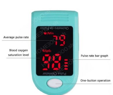 Pulzný oximeter na prst SR501