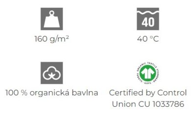 Tričko pánske ORIGIN (MALFINI) - čierne