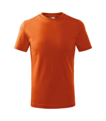 Tričko detské BASIC -  MALFINI - oranžová