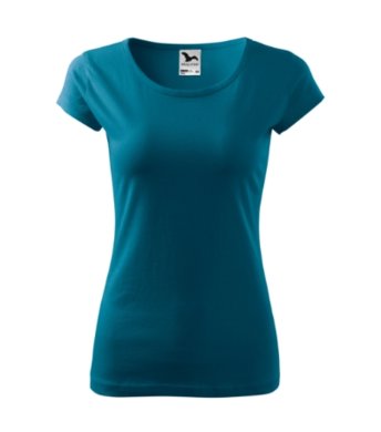 Tričko dámske PURE 122 - MALFINI - petrol blue