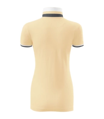 Polokošeľa dámska COLLAR UP (MALFINI) - bourbon vanilla