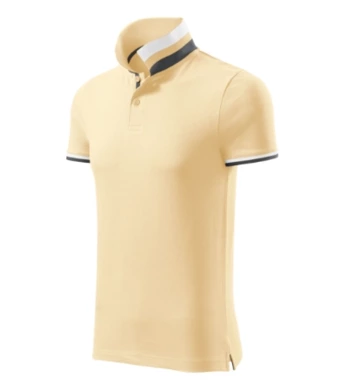 Polokošeľa pánska COLLAR UP (MALFINI) - bourbon vanilla