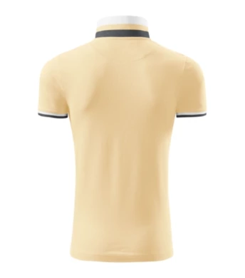 Polokošeľa pánska COLLAR UP (MALFINI) - bourbon vanilla