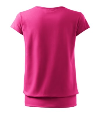 Tričko dámske CITY 120 - MALFINI - purpurové