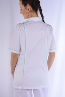 Rozhalenka lemovaná - zelený lem  VYROBENÉ NA SLOVENSKU