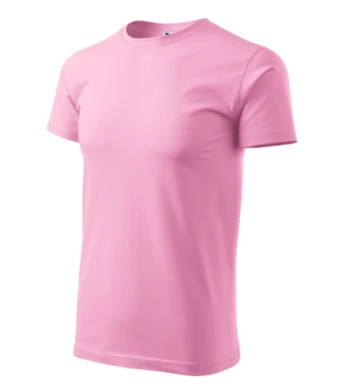 Tričko pánske BASIC -  MALFINI - ružová