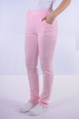 Tepláky Bortex  02 - ružové -  VYROBENÉ NA SLOVENSKU