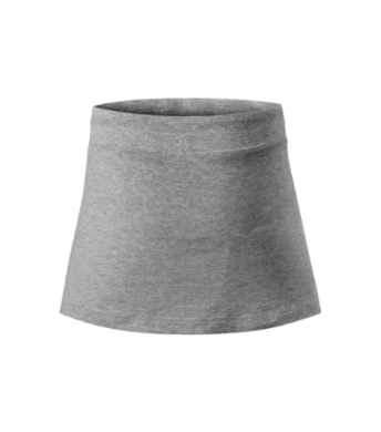 Sukňa dámska TWO IN ONE (MALFINI) - tmavosivý melír