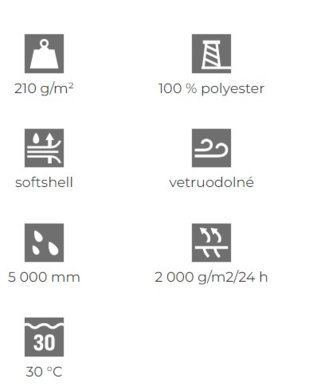 Softshellová bunda dámska COOL (MALFINI) - čierna