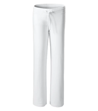 Tepláky dámske COMFORT (MALFINI) - biele