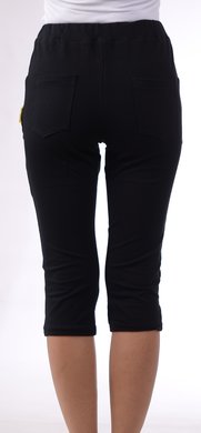 Tepláky Bortex 02 krátke - čierne - VYROBENÉ NA SLOVENSKU