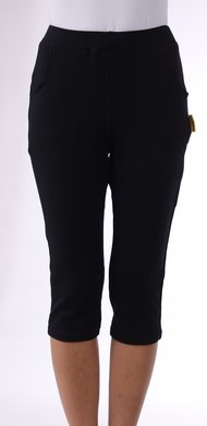 Tepláky Bortex 02 krátke  - čierne - VYROBENÉ NA SLOVENSKU