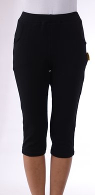 Tepláky Bortex 02 krátke - čierne - VYROBENÉ NA SLOVENSKU