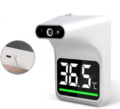 Bezkontaktný infračervený teplomer na stenu