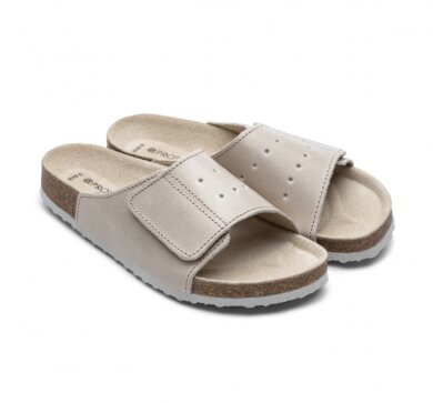 Šľapky Protetika -  pracovné  T56 - smotanové