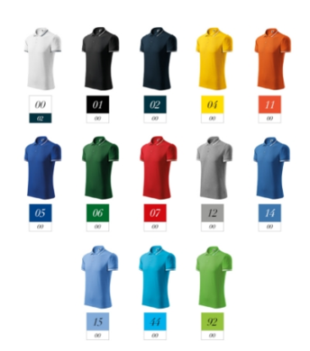 Polokošeľa pánska MALFINI - URBAN (tmavomodrá)