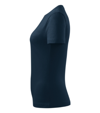 Tričko dámske BASIC - MALFINI - tmavomodré