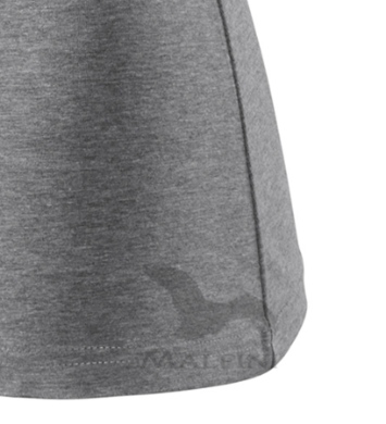 Top dámsky TRIUMPH 136 - MALFINI - tmavosivý melír