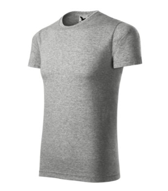 Tričko Element 145 - MALFINI - unisex-tmavosivý melír