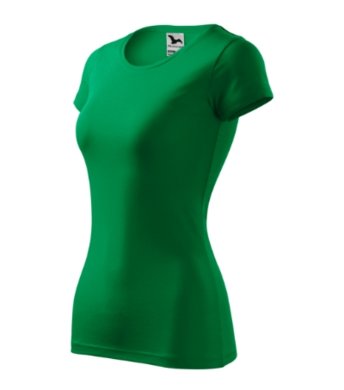 Tričko dámske GLANCE 141- MALFINI - trávová zelená