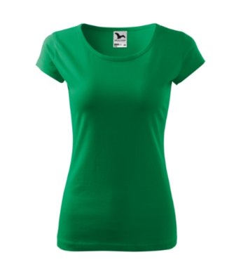 Tričko dámske PURE 122 -  MALFIN I- trávová zelená