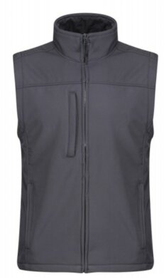 Softshellová vesta Flux - seal grey