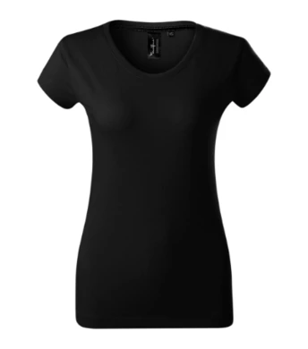 Dámske tričko MALFINI - EXCLUSIVE (čierne)