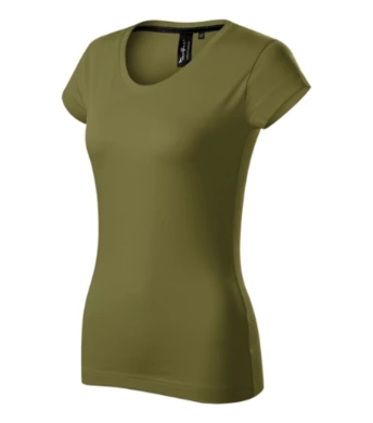 Dámske tričko MALFINI - EXCLUSIVE (avokádová zelená)