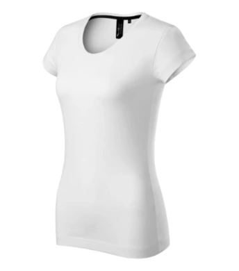 Dámske tričko MALFINI - EXCLUSIVE (biele)