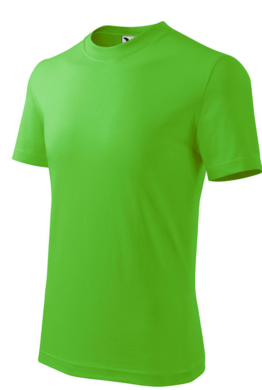 Tričko detské BASIC -  MALFINI - green apple