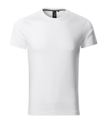 Tričko pánske ACTION (MALFINI) - biele