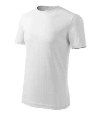 Tričko pánske CLASSIC NEW (MALFINI) - biele