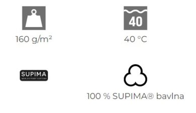 Pánske tričko MALFINI - EXCLUSIVE (strieborno sivá)