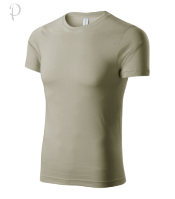 Tričko unisex - MALFINI - PAINT - svetlá khaki