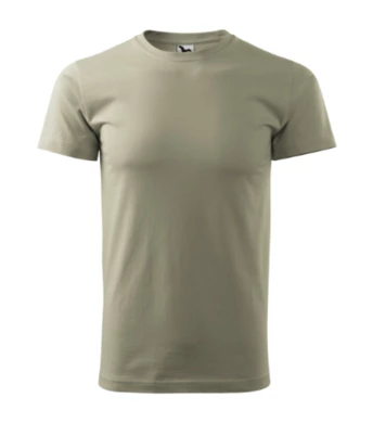 Pánske tričko BASIC - MALFINI - veľkosť 3XL (svetlá khaki)