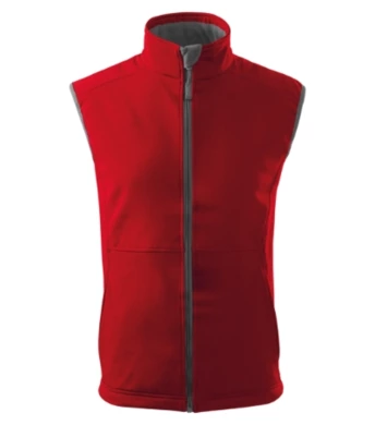 Softshellová vesta pánska VISION (MALFINI) - červená