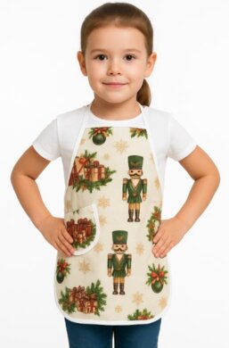 Detská bavlnená zástera - rôzne farebné prevedenia  - VYROBENÉ NA SLOVENSKU