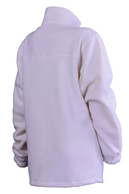 Mikina pracovná flisová POLAR  - biela - VYROBENÉ NA SLOVENSKU